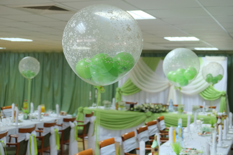 Luftballons Hochzeit 3
